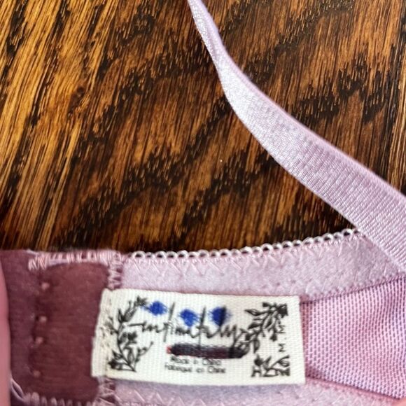 Free People Let’s Talk Tutu Bodysuit Dress Lite Pink / Lavender Hue size Medium - Picture 9 of 9